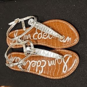 Sam Edelman Silver Gigi Sandals